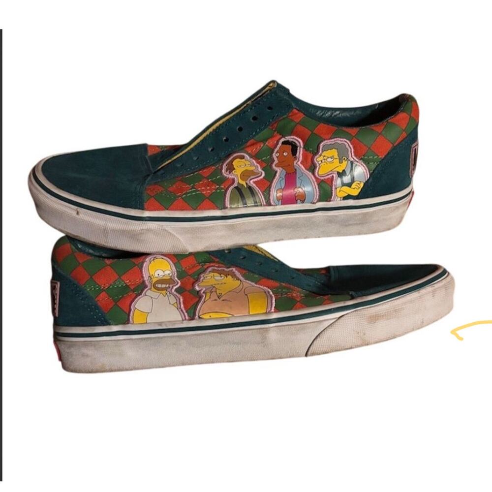 Vans x The Simpsons Moe's Tavern Old Skool Sneakers Multicolor 7.5